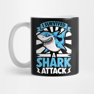 I survived a shark attack Mug